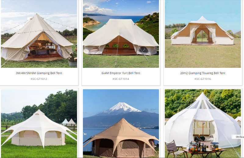 What are the Shapes of Glamping Tent? And Their Pros and Cons