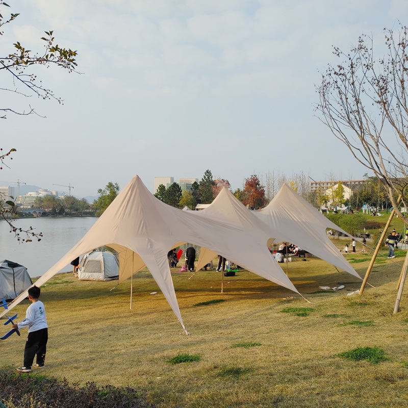 Outdoor Campsite Star Shade Canopy Tents
