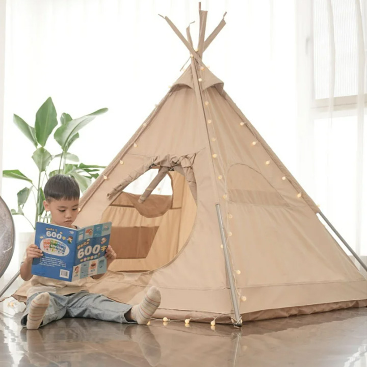 Indian Pyramid Kids Play Camping Tent