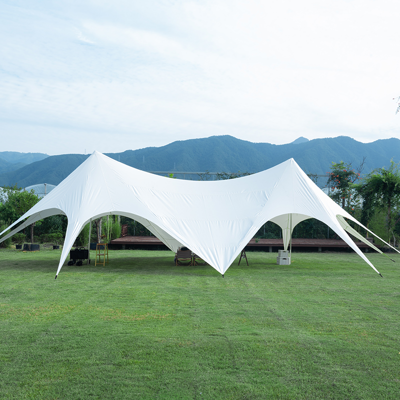 106㎡ Double Peaks Campground Tent - Camping Sunshade Canopy