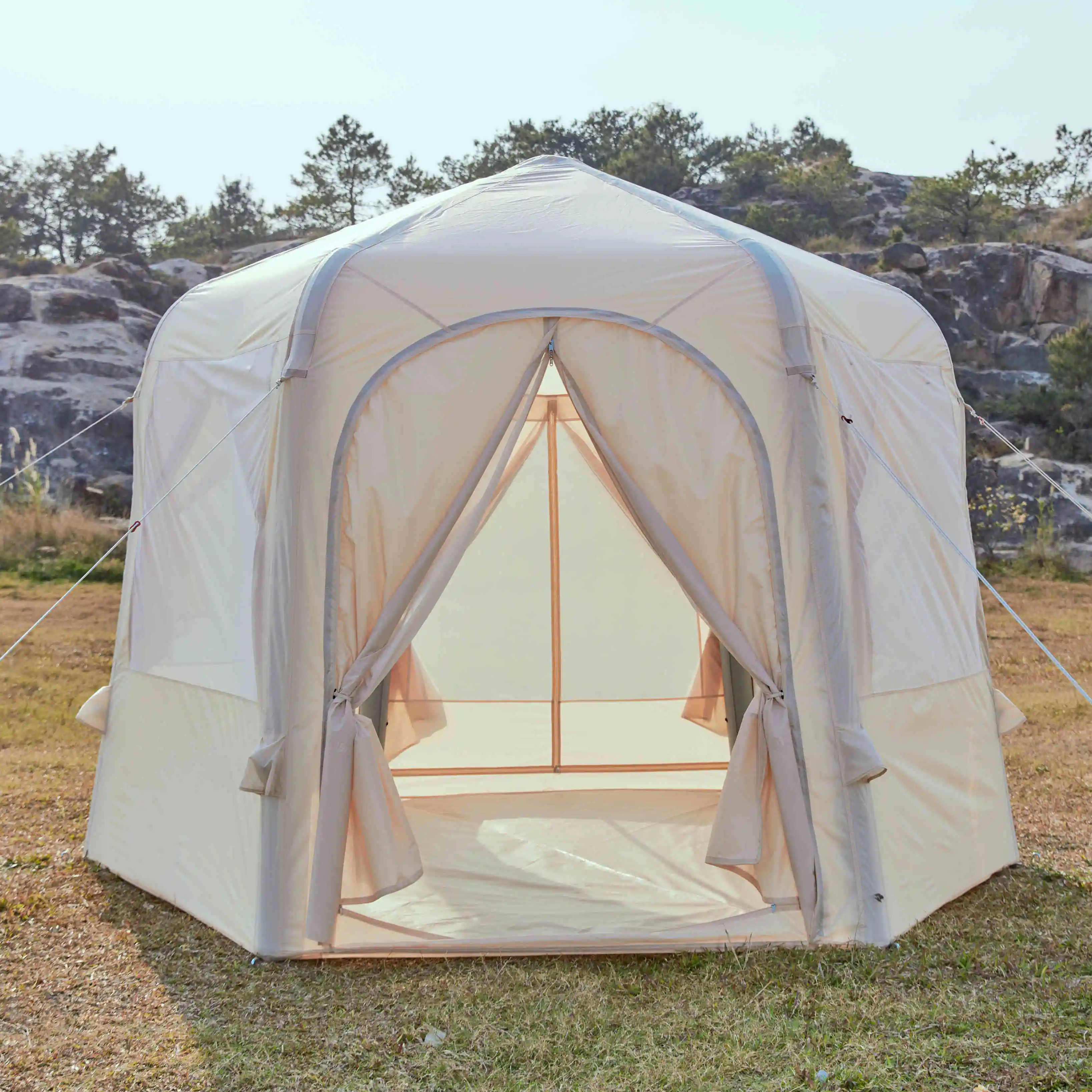 Ball Style Inflatable Air Automatic Camping Tent