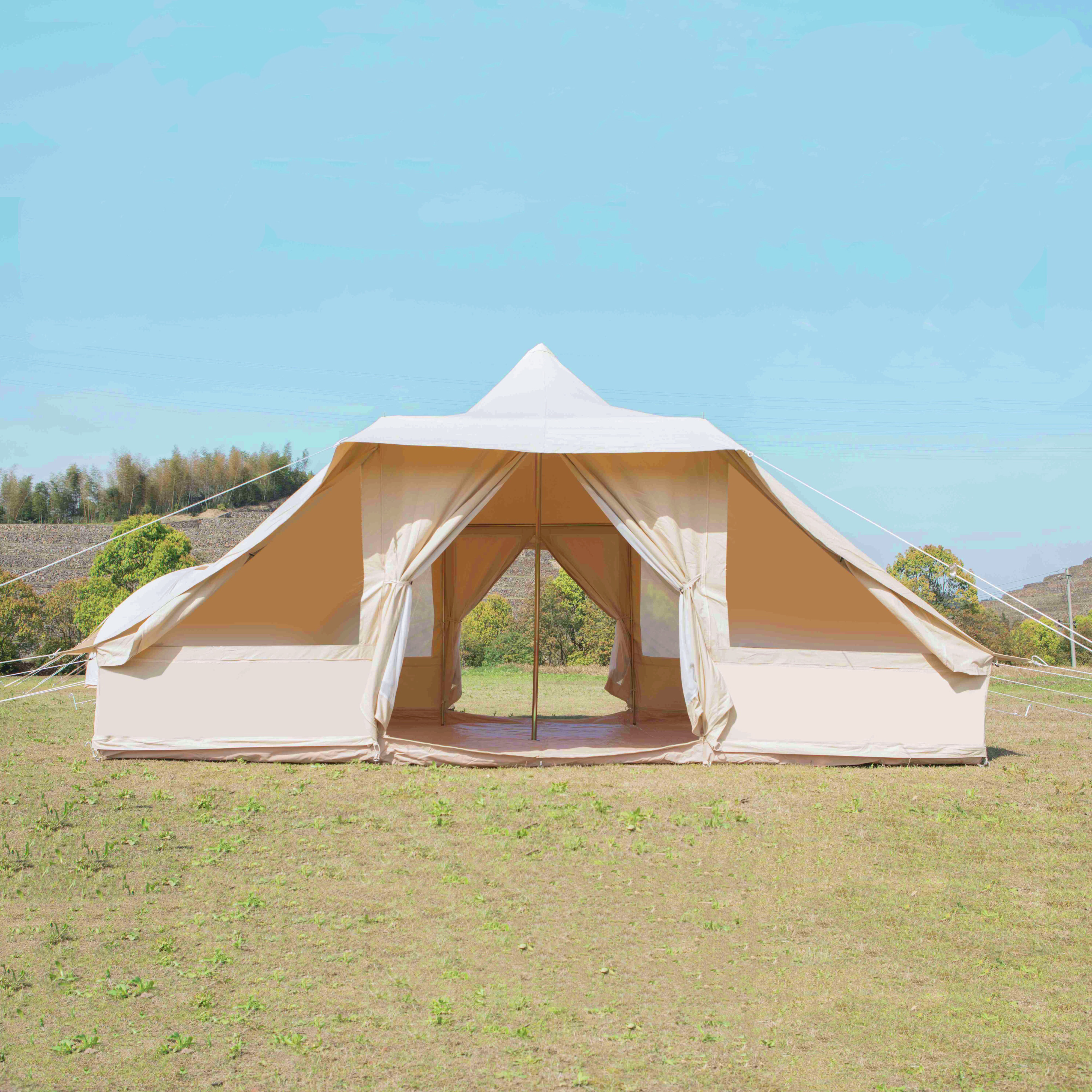 Glamping Bell Tent For Campsite
