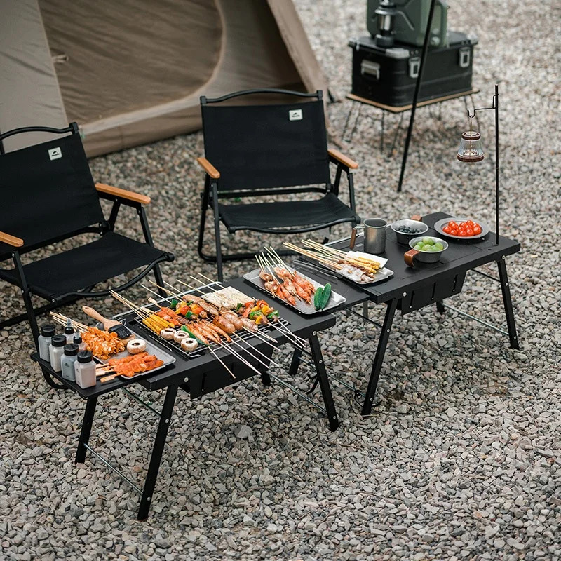 Camping Picnic Grilling IGT Table With Modular Extension Boards