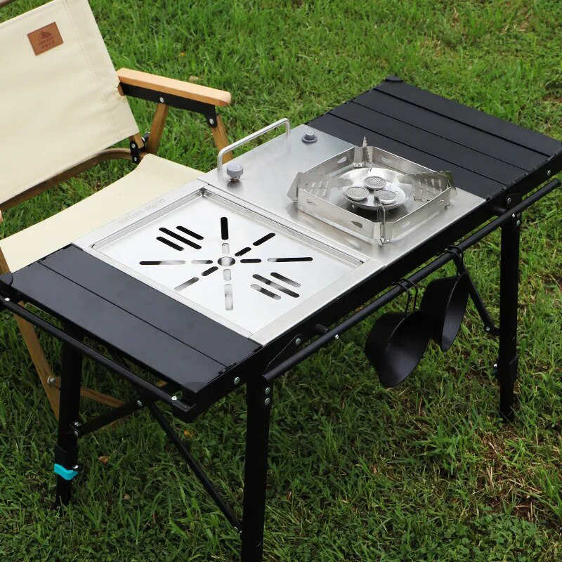 Aluminum Camping Grilling IGT Table