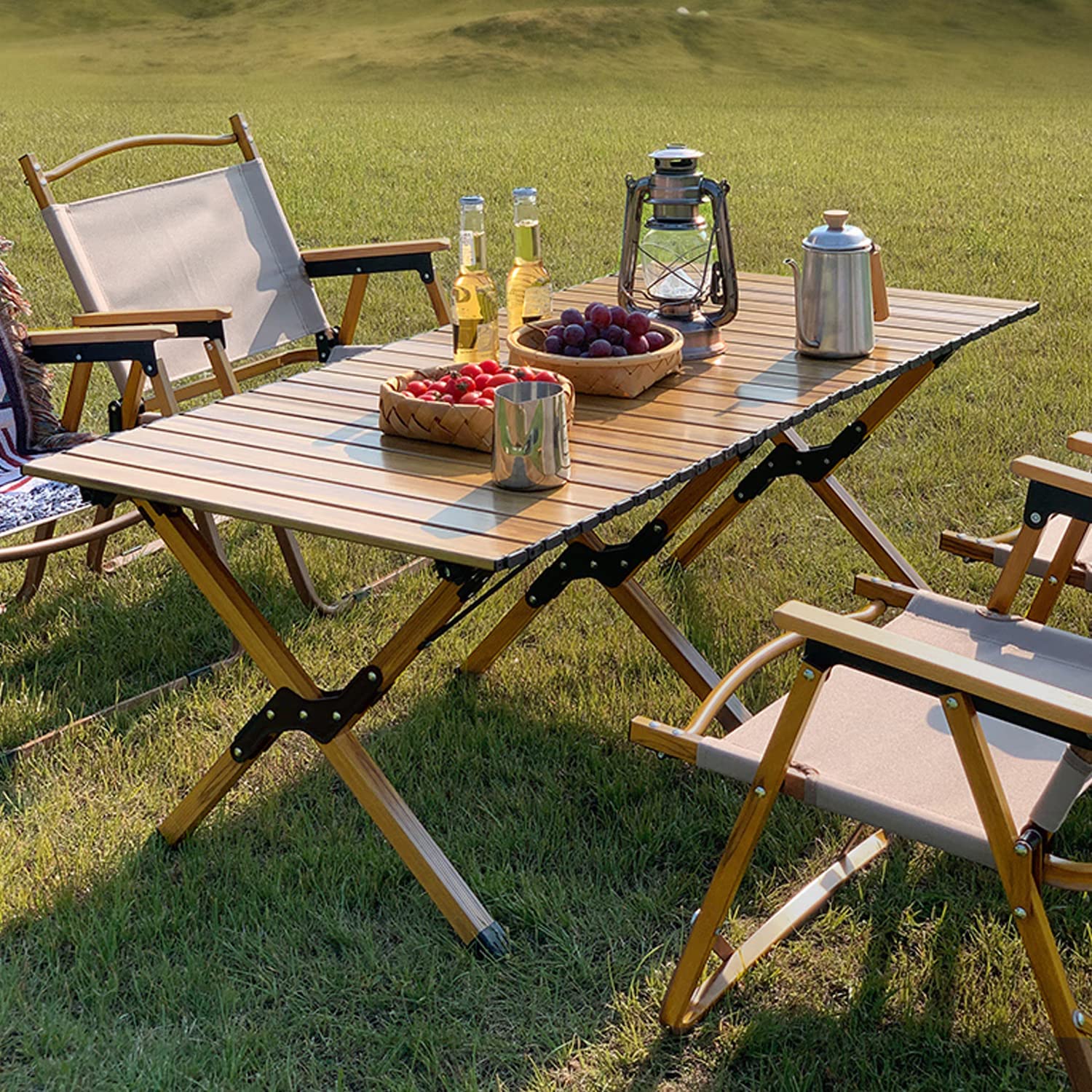 Portable Aluminum Outdoor Camping Folding Table