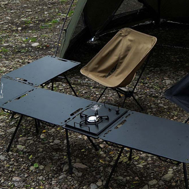Custom Pattern Aluminum Alloy Tactical Camping Table