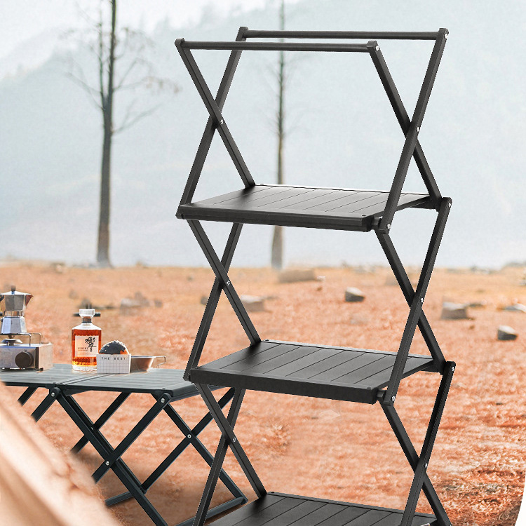 Camping Folding Shelf and Picnic Table