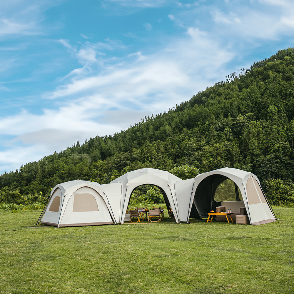 Multiple Diy Spliced Camping Tent