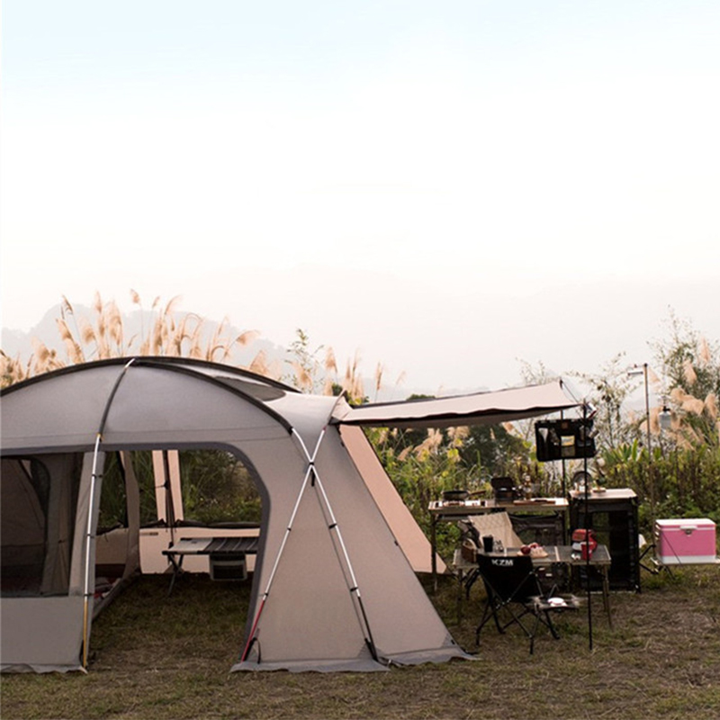 4-6 Persons Waterproof Camping Tunnel Tent