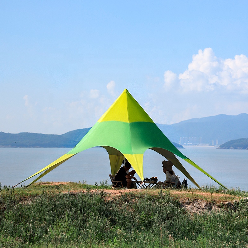 Colorful Custom Star Camping Shades Tent