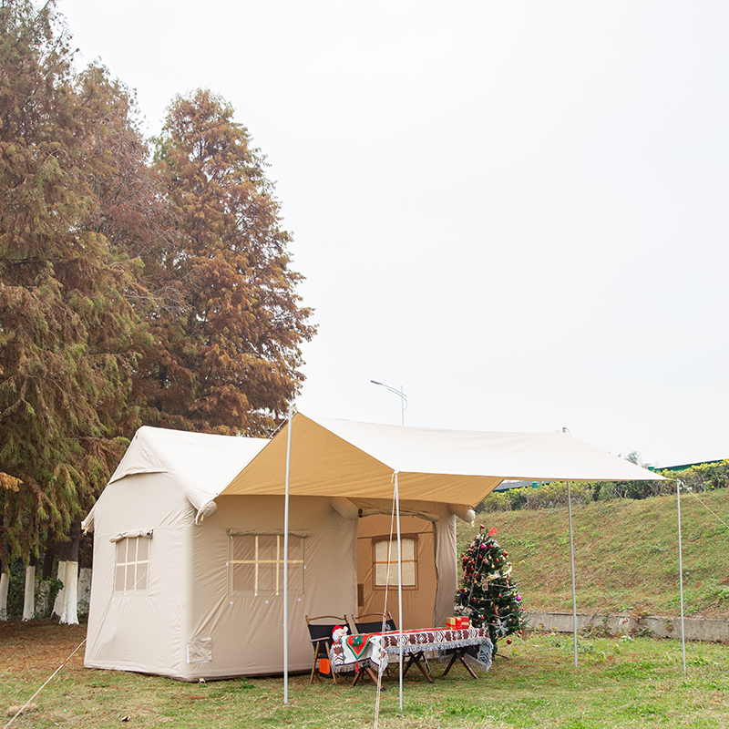 8.4m² House Type Outdoor Camping Blow Up Tent