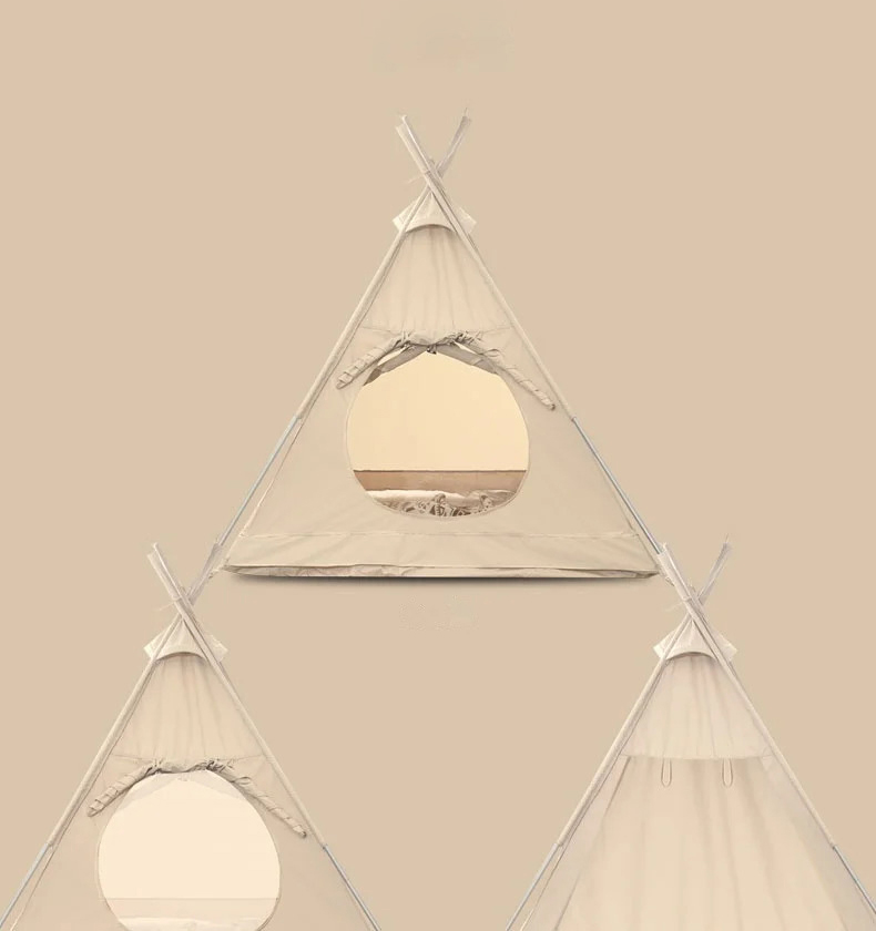 Indian Pyramid Kids Play Camping Tent