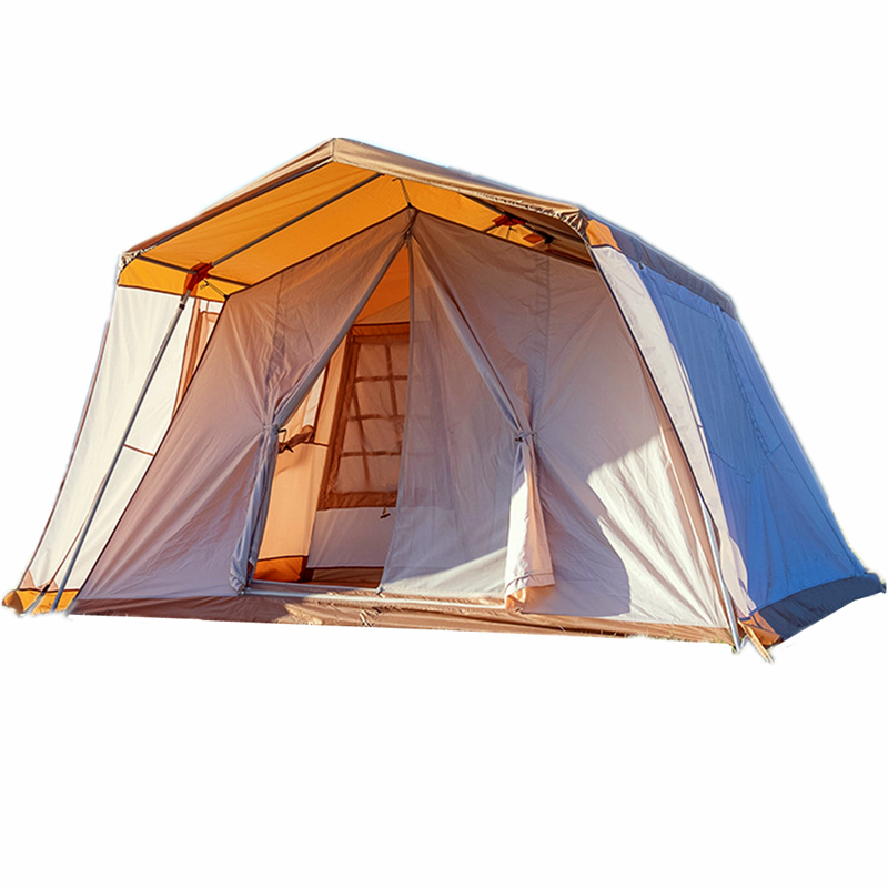 Double Layer House Cabin Camping Tents