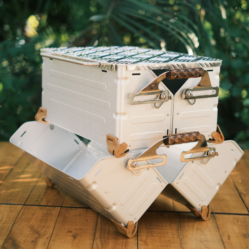25L Outdoor Folding Camping Storage Open Box