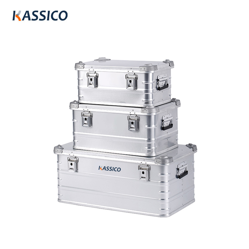 Aluminum Camping Boxes For Outdoor Storage