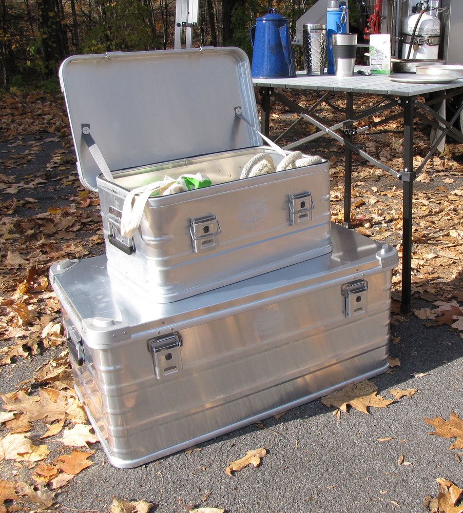 Aluminum Camping Boxes & Containers
