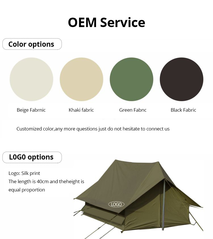 Double Layer Rainproof Wall Camping Tent