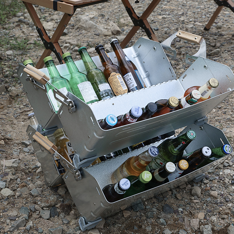 25L Outdoor Folding Camping Storage Open Box