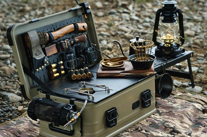 50L Aluminum Camping Kitchen Box