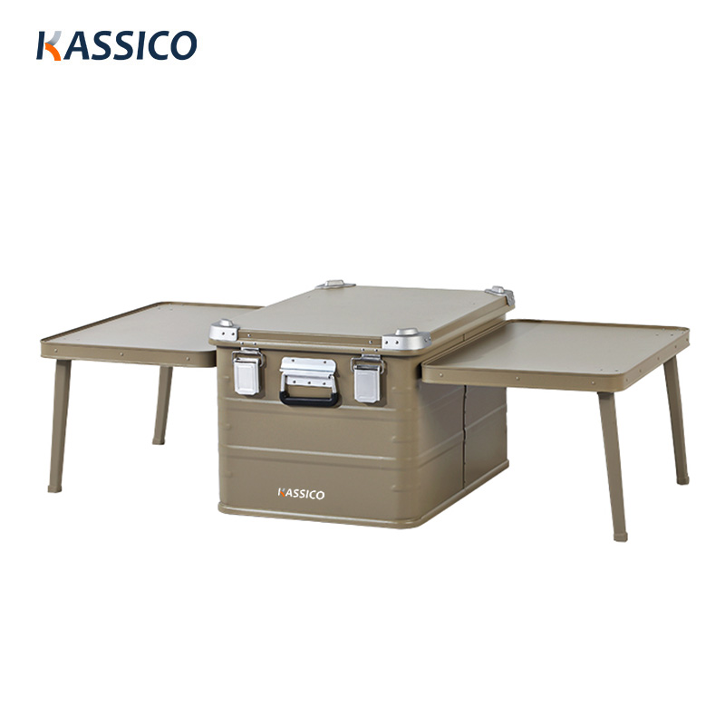 Aluminum Camping Kitchen Station With Storage Box