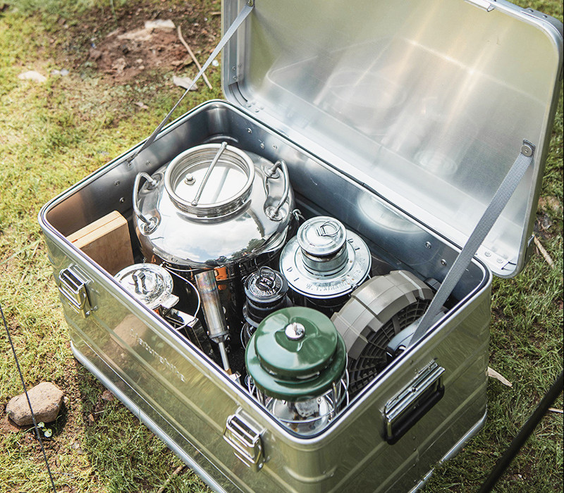 Aluminum Camping Boxes For Outdoor Storage