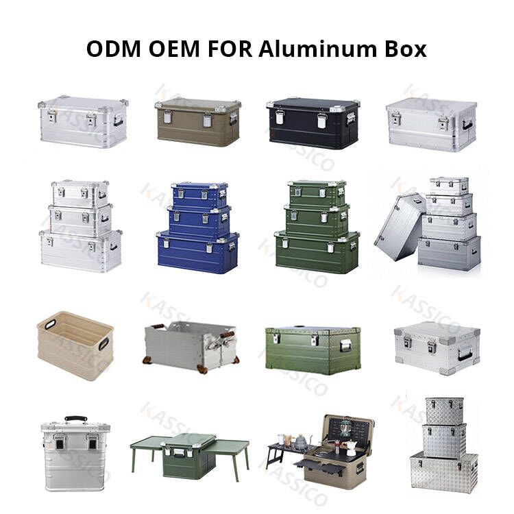 Aluminum Camping Boxes For Outdoor Storage