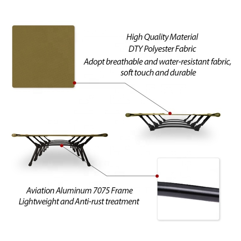 Ultralight Outdoor Folding Camping Cot
