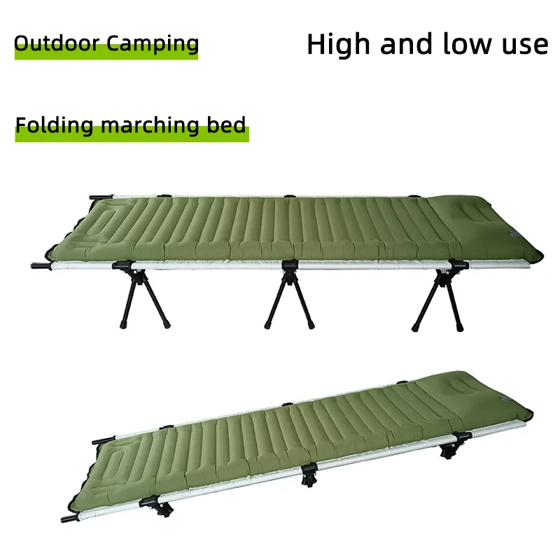 Foldable Aluminum Camping Marching Cot