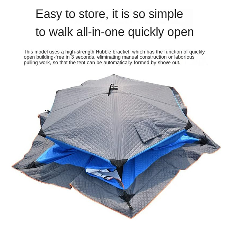 Custom Pop up Sauna Tent - Snow Fishing Tent