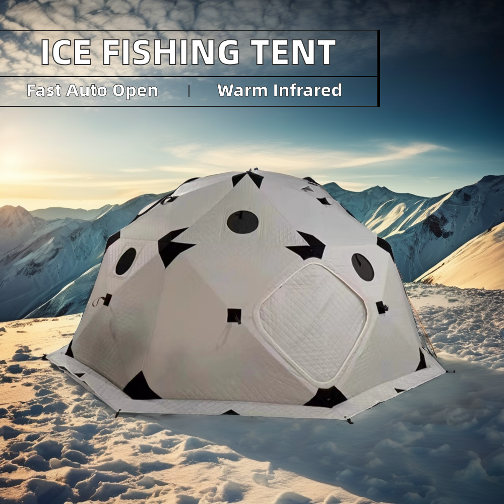 Extra Large Insulated Infrared Sauna Room - Ice Fishing Tent