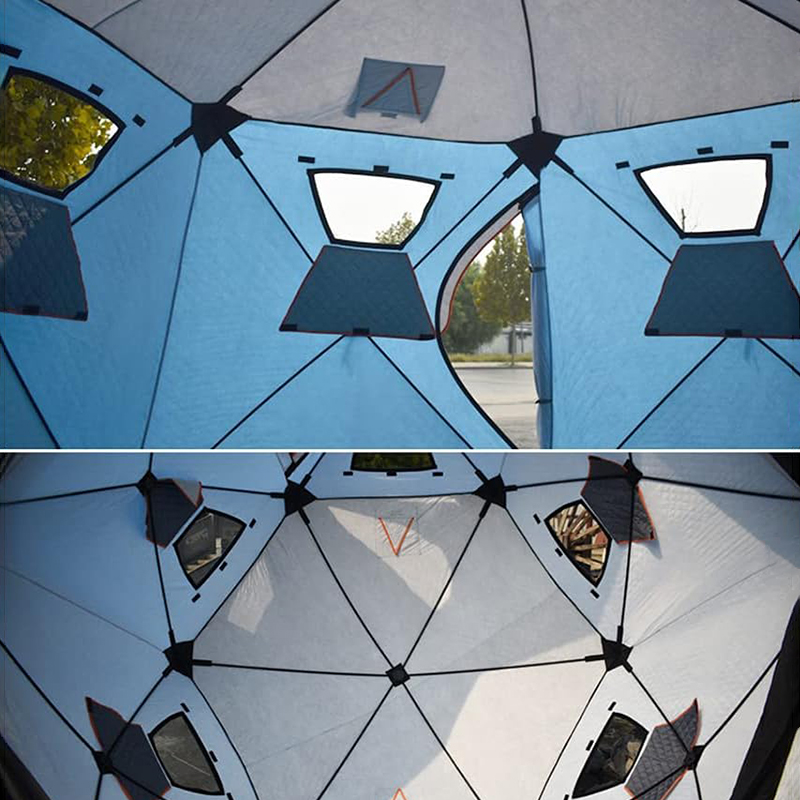 Custom Pop up Sauna Tent - Snow Fishing Tent