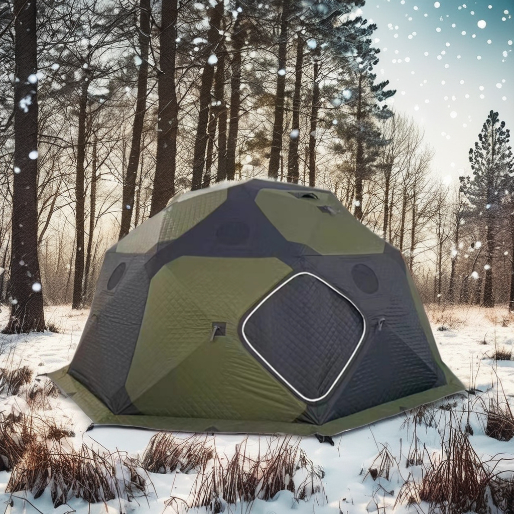 Extra Large Insulated Infrared Sauna Room - Ice Fishing Tent